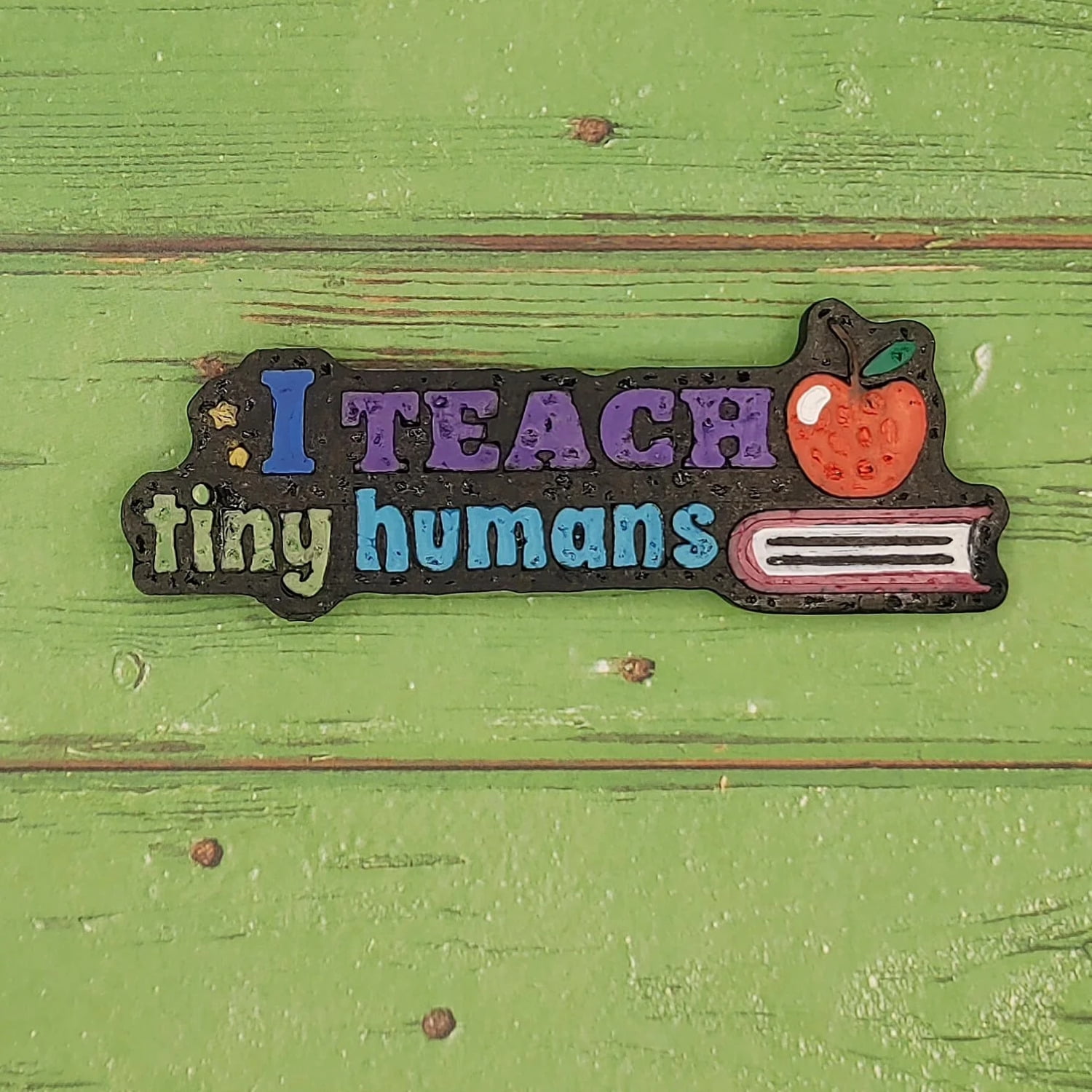 I Teach Tiny Humans Silicone Freshie Mold