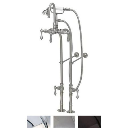 Barrier Free Bathtubs - American Bath Factory F200C-CH Faucet For Bathtub Free Standing In Polished Chrome