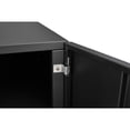 thumbnail image 3 of Black Printer Stand with Adjustable Shelf Height / Useful in Printing Areas and by Desks, 3 of 6