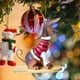 thumbnail image 5 of Adorno de árbol de perro acrílico navideño divertido con cuerda para decoración de fiesta en casa, 5 of 5