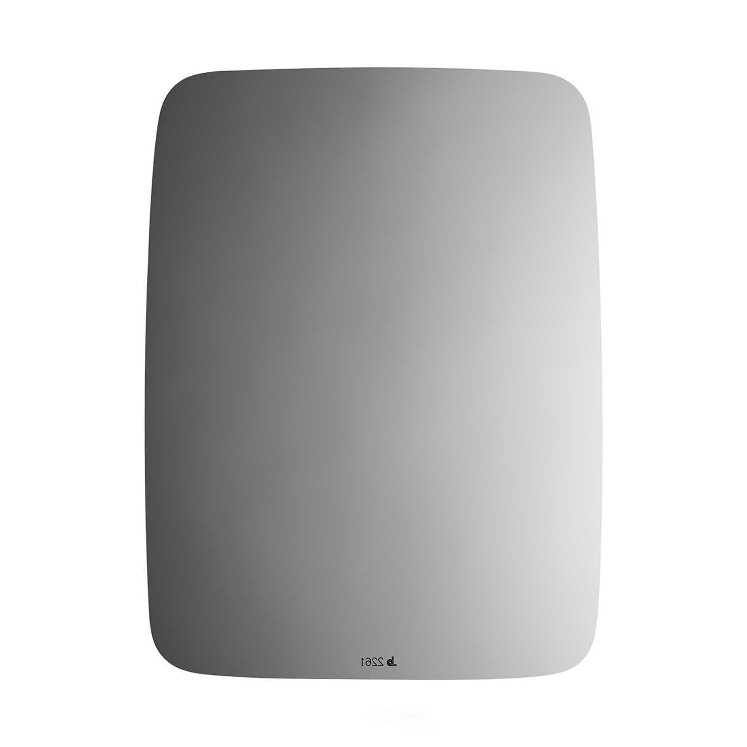 Burco Side View Mirror Replacement Glass - Clear Glass - 2261