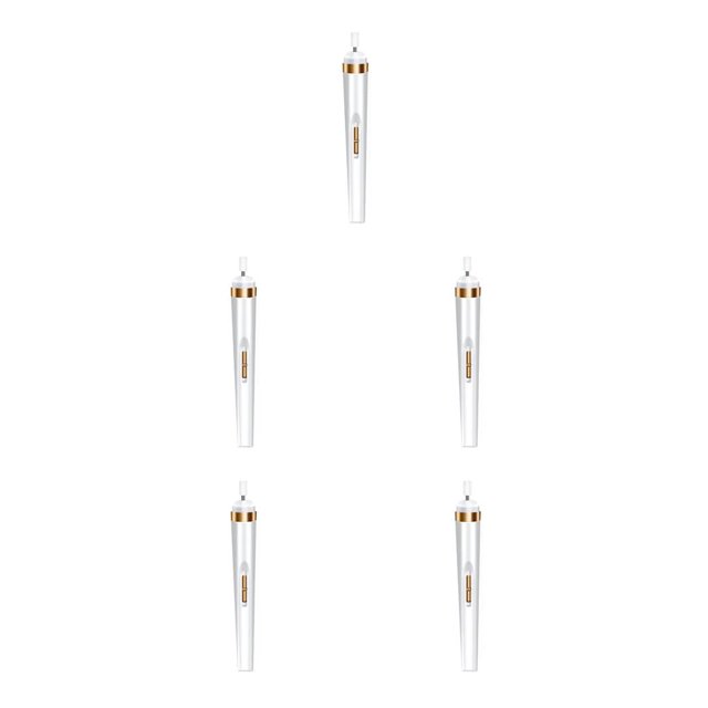 Soidarity Taladro eléctrico para uñas, portátil, de mano, 200 mAh, 2 engranajes, alimentado por batería, 3,7 V, molinillo para manicura y Type2 NO2