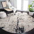 thumbnail image 2 of SAFAVIEH Mayflower Stewart Distressed Area Rug, Ivory/Grey, 6'7" x 6'7" Round, 2 of 9