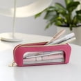 thumbnail image 5 of NWOKYZGH Small Clear Makeup Bag, Travel Makeup Brush Case Portable Transparent Waterproof Cosmetic Organizer Pouch with Zipper for Women Home office Essentials, 5 of 7