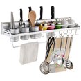 thumbnail image 1 of Estante organizador de cocina ilios innova para utensilios y especias con 3 vasos, 1 of 1