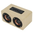 thumbnail image 1 of Haut-parleur en Bois Rétro Subwoofer aux Stéréo pour Maison Tablette, 1 of 7