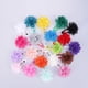 thumbnail image 2 of WORGEOUS 20pcs flores de gasa bebés niñas niños horquilla pinzas para el cabello barrettes color mezclado, 2 of 8