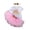 Hot Pink, variant on HCYSFG Girls 1st Birthday Outfit Sets 3 Piece Crewneck Short Sleeve T Shirt Tutu Skirt And Bow Headband Party Clothing Sets Bow Detail Matching Sets