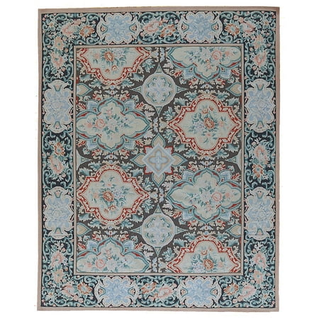Aubusson Area - Pasargad Aubusson Hand-Woven New Zealand Wool Area Rug