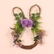 thumbnail image 1 of Guirnalda de Pascua en conejo, ventana de ped, guirnalda de vegetación de primavera pa decoración de granja de boda al aire libre frontal E perfecl corona de pascua, 1 of 8