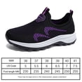 thumbnail image 3 of Zapatos casuales de mujer Malla transpirable Slip-On Light para verano (Negro 37) Wdftyju Tenis De Mujer Tenis De Hombre, 3 of 5