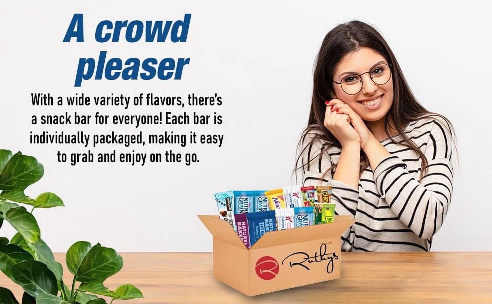 Healthy Snacks, Healthy Mixed Snack Box & Snacks Gift Variety Mix Pack  Arrangement for Grab and go, work, office or Home  Granola Bars, Care Package 36 Pack
