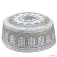 thumbnail image 4 of Huamade Muslim Worship Hat Saudi Arabian Kippa Islamic Embroidered, 4 of 4