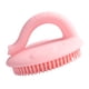 thumbnail image 5 of BRIGHTFUFU Cepillo de baño portátil de silicona para bebé (rosa), 5 of 8