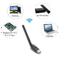 thumbnail image 3 of RT5370 Wireless Card Portable 2.4G 150Mbps USB WiFi Adapter Wifi Antenna Receiver for PC and TV Box, 3 of 5