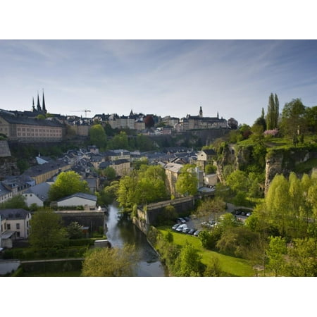 Boulevard Du General Patton, Luxembourg City, Luxembourg Print Wall Art By Walter