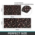 thumbnail image 7 of Pioneer Flower Floral Print Pattern Kitchen Rugs Sets Of 2,Anti Fatigue Kitchen Mat Rugs Non Slip Washable,Decorative Kitchen Floor Mats for Kitchen,Sink,Laundry,17"x30"+17"x47", 7 of 7