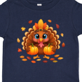 thumbnail image 4 of Inktastic Cute Thanksgiving Turkey Boys or Girls Toddler T-Shirt, 4 of 5