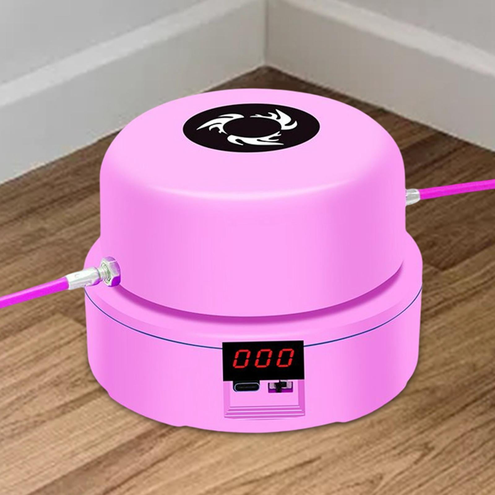 Axioma Machine, Automatic Counting Low Noise Remote Control Skipping Rope for Adults Kids Office Workout Training Entertaining Sports , Pink