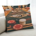 thumbnail image 1 of Ahgly Company Games Gambling Indoor Throw Pillow, 18 inch by 18 inch, 1 of 6