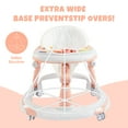WWUIUIWW 2in1 Convertible Baby Steps Activity Walker, Easy to Fold