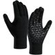 thumbnail image 1 of BRILLAR Guantes de invierno con pantalla táctil para hombres y mujeres - Guantes de punto cálidos para acampar, hacer senderismo y actividades al aire libre - Suaves y elásticos - Compatibl, 1 of 5