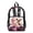 Hummingbird Cherry Blossom, variant on COEQINE Large Clear Backpack for School 17 Inch See Through Boys Bookbag for Teen College, Heavy Duty PVC Backpack for Work Travel, Casual Daypack for Concert Stadium, Colorful Monster Truck