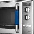 thumbnail image 3 of WXYUN Blue Refrigerator Door Handle Covers, Set of 4, Adjustable Appliance Handle Covers, Keep Your Kitchen Clean, Microwave Oven Stove Dishwasher Handle Protector, Non Slip Fridge Handle Cover, 3 of 8