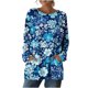 thumbnail image 5 of TaTaai Women’s Print Long Sleeve Round Neck T Shirts Casual Loose Blouses With Pockets Soft Polyester Tops Fall Spring Daily Street Tees Gift, 5 of 7