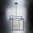 thumbnail image 4 of Luxury Modern Farmhouse Indoor Chandelier, 25.75''H x 23.25''W, with Cosmopolitan Style Elements, Modern Design, Charcoal Finish, UHP2805, 4 of 7