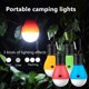 thumbnail image 4 of Luces para acampar, luces LED para acampar, luces portátiles para tienda de campaña, luces de emergencia, luces para acampar impermeables, paquete de 3, 4 of 6