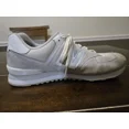 thumbnail image 2 of New Balance Men's 574 size 10.5 D. white on white.ML574ES2, 2 of 6