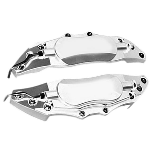 Strong Strength Aluminum Brake Caliper Covers Safe Stable Upgrades Vehicle Brakes Calipers Cover General Fit for Wheels
