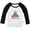 Long Black Raglan T-shirt, variant on I Lava You Funny T shirt For Baby, Newborn Babies T-shirts, Infant Tops, 0-24M Kids Graphic Tees Clothing (Long Gray Raglan T-shirt, 0-6 Months)