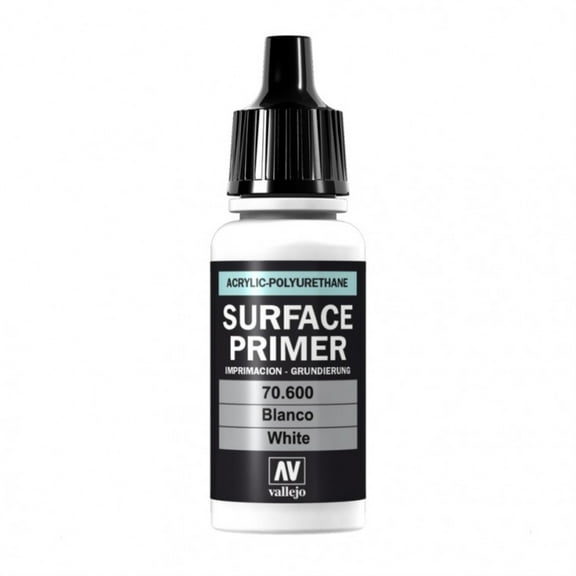 Vallejo Surface Primer - White (1/2 oz.) New
