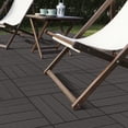 thumbnail image 6 of Pure Garden 6PK Interlocking Deck Tiles All Weather Outdoor Flooring, Gray, 6 of 10