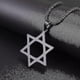 thumbnail image 3 of Colgante de estrella de Mogan David de moda, collar de estrella de David de cadena de aleación de alta calidad judía de Israel para mí, 3 of 5