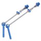 thumbnail image 1 of Juego de ruedas ultraligeras para bicicleta de montaña Estrela, accesorio de palanca de brocheta de liberación rápida de aleación de titanio, color azul, 1 of 8