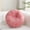 Pillow Pink, variant on Velvet Round Decorative Pillow for Couch 15-Inch (Strawberry, Purple)