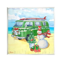 Nautical Christmas Holiday Beach Holiday Graphic Art Unframed Art Print Wall Art