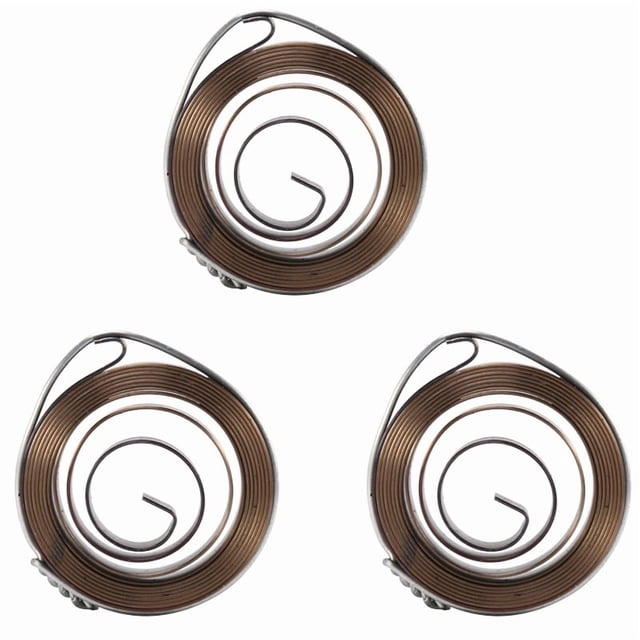 3pcs 10mm Width HSS Drill Press Quill Feed Return Coil Spring Assembly