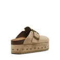 thumbnail image 3 of Madden Girl Women's Luna Faux Suede Platform Clogs, 3 of 5