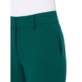 thumbnail image 3 of Pantalones Tommy Hilfiger Sutton Dress para mujer, color verde bosque, talla 0, 3 of 4