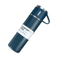 thumbnail image 1 of Wosthever Taza de termo al vacío de 500ml para el hogar, la escuela, la oficina, el Camping, el senderismo, los viajes, los deportes al aire Teteras Azul, 1 of 6