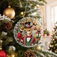 thumbnail image 2 of 2026 New Christmas DIY Diamond Painting Wall Hanging Ornament, Fun Hand‑Craft Project for Holiday Leisure Time,Festive Round Hanging Decor for Xmas Home Wall Window,Hand‑Finished Seasonal Accessory, 2 of 3