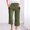 Green, variant on TRUBKH Cotton Linen Pants Gaucho Pant Boho Bottoms Paperbag Pant Palazzo Pants Pull On Pants Beach Pants for Women Palazzo Pants Plain Drawstring Trousers Flowy Gauze Comfort Resort Wear Beige L