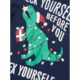 thumbnail image 6 of WIBACKER Kids 3-8Years Cotton Pjs Boys Girls Christmas Pajamas Toddler Holiday Long Sleeve Pjs Sets Dinosaur, 6 of 10