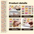 thumbnail image 5 of Retro Peel and Stick Wallpaper 17.7in x 9.8ft Vibrant Retro Cassette Tapes Seamless Contact Paper Vinyl Waterproof Self Adhesive Wall Paper for Bedroom Shelf Cabinet Renter Friendly, 5 of 8