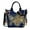 Blue, variant on Shoulder Handbags for Women, Peacock Embroidery Handbag, Retro Canvas Party Purse with Bling Sequins Peacock Embroidered