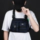 thumbnail image 5 of Bolsas Chaleco Informales Ygjytge para Hombres Pecho Segura Oxford para Viajes Senderismo Azul Oscuro, 5 of 8